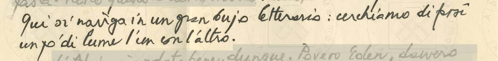 Da una lettera di Emilio Cecchi ad Alberti, 7 maggio 1936